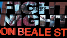 Fight Night on Beale ad